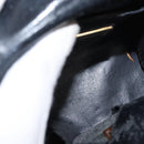 Salvatore Ferragamo Gancini Hand Bag Leather 2way Black Gold Auth 151370-19