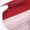 VALENTINO Chain Shoulder Bag Leather Pink Gold Auth 151371-10