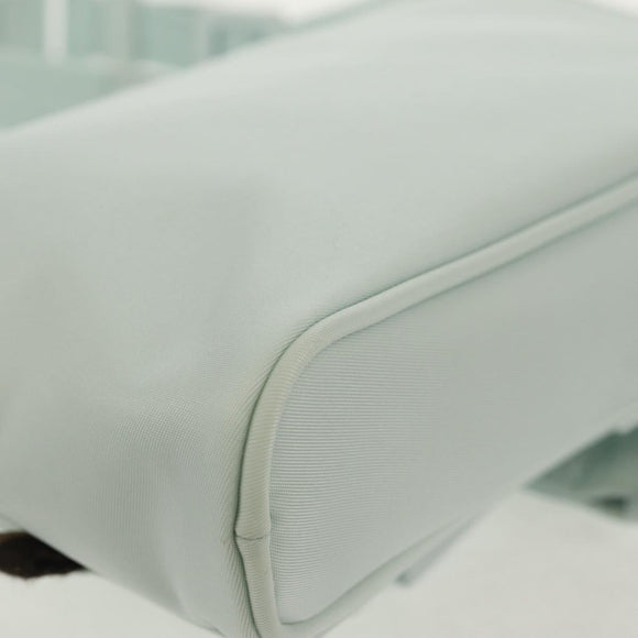 FENDI Baguette Phone Pouch Shoulder Bag Nylon Light Blue Auth 151373M