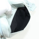 FENDI Baguette Phone Pouch Shoulder Bag Nylon Light Blue Auth 151373M-21