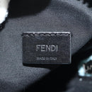FENDI Baguette Phone Pouch Shoulder Bag Nylon Light Blue Auth 151373M-23