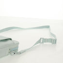FENDI Baguette Phone Pouch Shoulder Bag Nylon Light Blue Auth 151373M-14