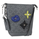 LOUIS VUITTON Taurillon Climbing Hobo Cruiser PM Bag Gray M20875 Auth 151374SM-1