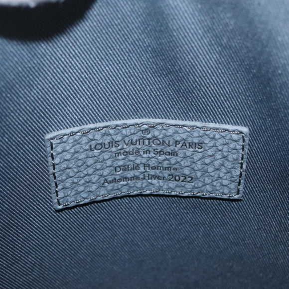 LOUIS VUITTON Taurillon Climbing Hobo Cruiser PM Bag Gray M20875 Auth 151374SM