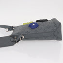 LOUIS VUITTON Taurillon Climbing Hobo Cruiser PM Bag Gray M20875 Auth 151374SM-4