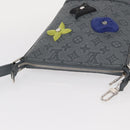 LOUIS VUITTON Taurillon Climbing Hobo Cruiser PM Bag Gray M20875 Auth 151374SM-6