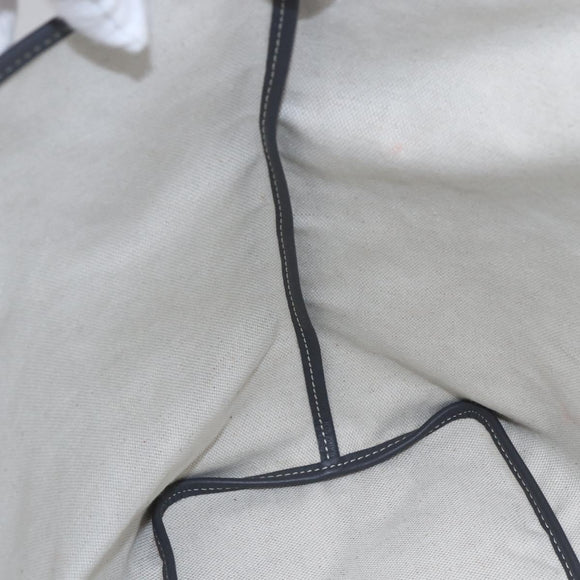 GOYARD Herringbone Saint Louis PM Tote Bag PVC Gray Auth 151375SM