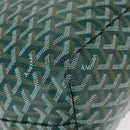 GOYARD Herringbone Saint Louis PM Tote Bag PVC Green Auth 151376SM-10