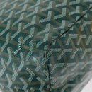 GOYARD Herringbone Saint Louis PM Tote Bag PVC Green Auth 151376SM-12