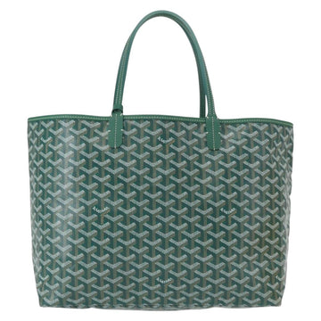 GOYARD Herringbone Saint Louis PM Tote Bag PVC Green Auth 151376SM - 0