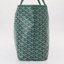 GOYARD Herringbone Saint Louis PM Tote Bag PVC Green Auth 151376SM-5