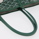 GOYARD Herringbone Saint Louis PM Tote Bag PVC Green Auth 151376SM-7