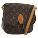 LOUIS VUITTON Monogram Saint Cloud MM Shoulder Bag M51243 LV Auth 151386-1