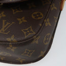 LOUIS VUITTON Monogram Saint Cloud MM Shoulder Bag M51243 LV Auth 151386-15
