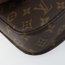 LOUIS VUITTON Monogram Saint Cloud MM Shoulder Bag M51243 LV Auth 151386-16