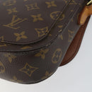 LOUIS VUITTON Monogram Saint Cloud MM Shoulder Bag M51243 LV Auth 151386-17