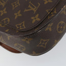 LOUIS VUITTON Monogram Saint Cloud MM Shoulder Bag M51243 LV Auth 151386-8