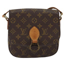 LOUIS VUITTON Monogram Saint Cloud MM Shoulder Bag M51243 LV Auth 151386-13