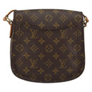 LOUIS VUITTON Monogram Saint Cloud MM Shoulder Bag M51243 LV Auth 151386-2