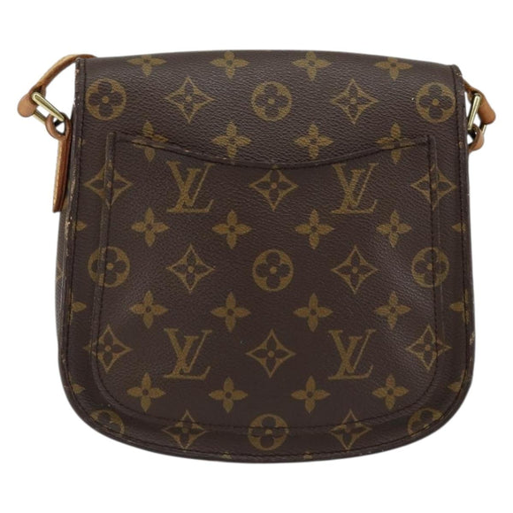 LOUIS VUITTON Monogram Saint Cloud MM Shoulder Bag M51243 LV Auth 151386