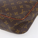 LOUIS VUITTON Monogram Petit Marceau Shoulder Bag M40264 LV Auth 151387-16