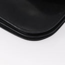 Christian Dior Shoulder Bag Leather Black Gold Auth 151397-16
