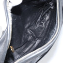 CHANEL Triple COCO Mark Shoulder Bag Caviar Skin Black Gold CC Auth 151405-17