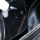 CHANEL Triple COCO Mark Shoulder Bag Caviar Skin Black Gold CC Auth 151405-22