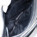 CHANEL Triple COCO Mark Shoulder Bag Caviar Skin Black Gold CC Auth 151405-23