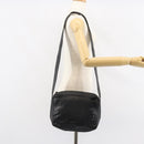 CHANEL Triple COCO Mark Shoulder Bag Caviar Skin Black Gold CC Auth 151405-25