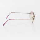 CHANEL Sunglasses plastic Silver CC Auth 151408-10