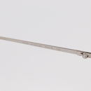 CHANEL Sunglasses plastic Silver CC Auth 151408-11