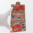 CHANEL Matelasse Compact Wallet Lamb Skin Multicolor CC Auth 151409-12