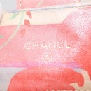 CHANEL Matelasse Compact Wallet Lamb Skin Multicolor CC Auth 151409-13