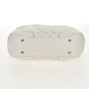 LOUIS VUITTON Mahina Solar GM Hand Bag White M93128 LV Auth 151410A-5