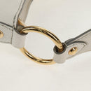 LOUIS VUITTON Mahina Solar GM Hand Bag White M93128 LV Auth 151410A-19