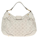 LOUIS VUITTON Mahina Solar GM Hand Bag White M93128 LV Auth 151410A-2