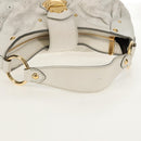 LOUIS VUITTON Mahina Solar GM Hand Bag White M93128 LV Auth 151410A-7