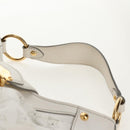 LOUIS VUITTON Mahina Solar GM Hand Bag White M93128 LV Auth 151410A-14