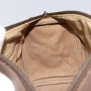 GUCCI GG Supreme Web Sherry Line Hand Bag PVC Beige Gold 40 02 006 Auth 151421-20