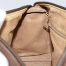 GUCCI GG Supreme Web Sherry Line Hand Bag PVC Beige Gold 40 02 006 Auth 151421-21