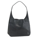 GUCCI Shoulder Bag Leather Black Silver 001 3167 Auth 151423-1