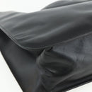 GUCCI Shoulder Bag Leather Black Silver 001 3167 Auth 151423-14