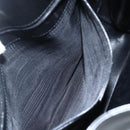 GUCCI Shoulder Bag Leather Black Silver 001 3167 Auth 151423-11