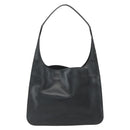 GUCCI Shoulder Bag Leather Black Silver 001 3167 Auth 151423-2