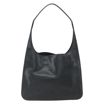 GUCCI Shoulder Bag Leather Black Silver 001 3167 Auth 151423 - 0