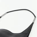 GUCCI Shoulder Bag Leather Black Silver 001 3167 Auth 151423-8