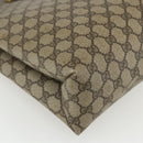 GUCCI GG Supreme Tote Bag PVC Beige Gold 39 02 061 Auth 151428-13