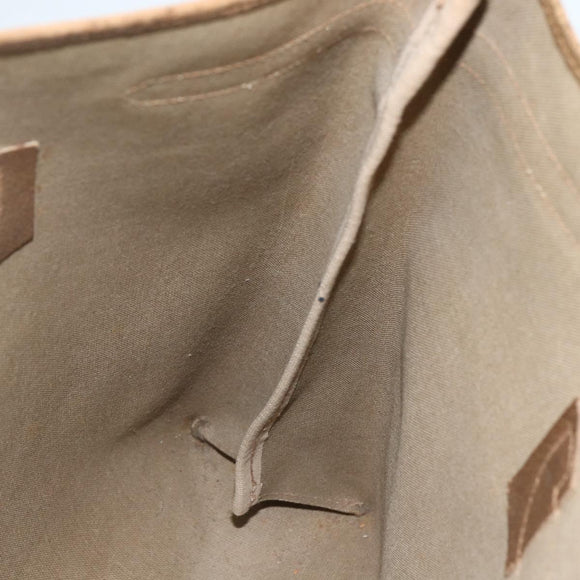 GUCCI GG Supreme Tote Bag PVC Beige Gold 39 02 061 Auth 151428