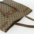 GUCCI GG Supreme Tote Bag PVC Beige Gold 39 02 061 Auth 151428-6